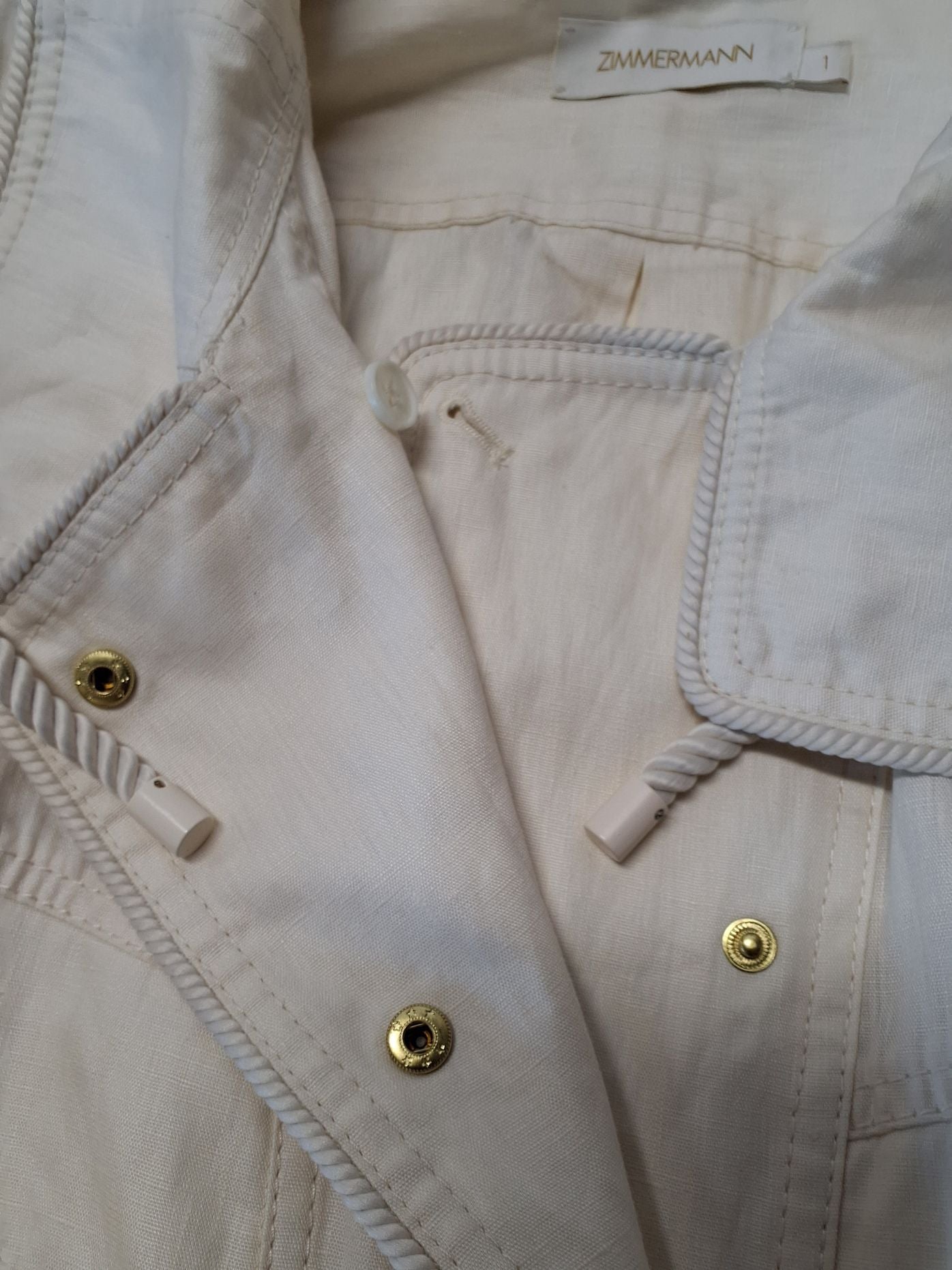 Zimmermann jumpsuit hør